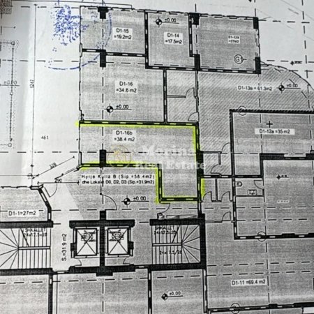 Tirane, jepet me qera ambjent biznesi Kati 1, 38 m² 900 € (Rruga Mine Peza)