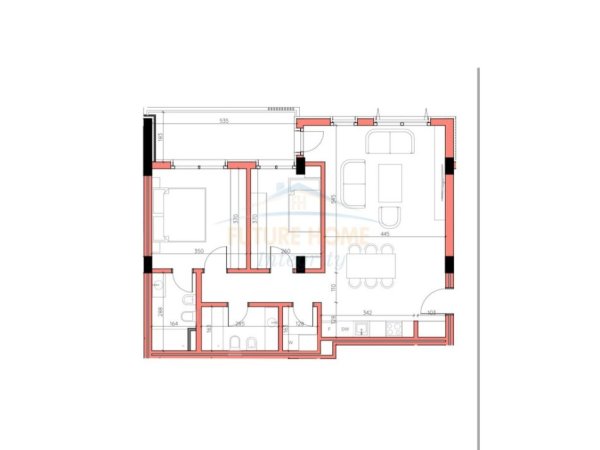 Shitet, Apartament 2+1+2+Post Parkimi, Maison De La Terre Residence,257780€