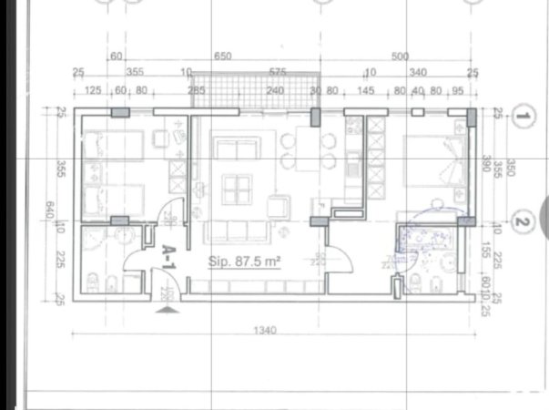 Tirane, shitet apartament 2+1+Aneks+Ballkon Kati 7, 97 m² 141 milion lek ( të vjetra ) (Rruga Panajot Pano)