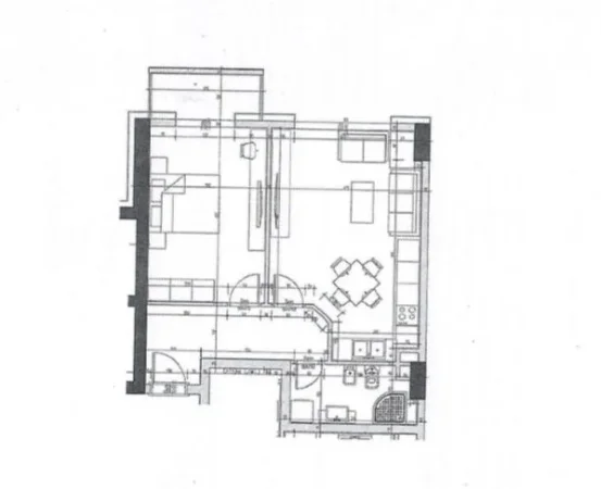 Tirane, shitet apartament 1+1+Ballkon Kati 9, 80 m² 112.500 € (Kompleksi Urban Gate /Bulevardi Kashar)