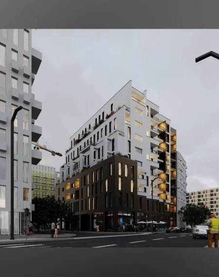 SHITET:✨Apartament 2+1+2Wc & 2 Ballkone📍DON BOSKO😵 ( Mara Residence - Ngjitur Me Fiore Di Bosko ) 125 m², Kati 5, Ndërtim Ultra i Ri, Çmimi 195K 🌠