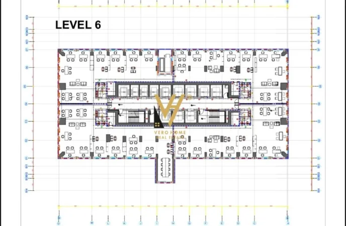 Tirane, jepet me qera ambjent biznesi Kati 6, 1.570 m² 39.300 € (DOWNTOWN ONE)