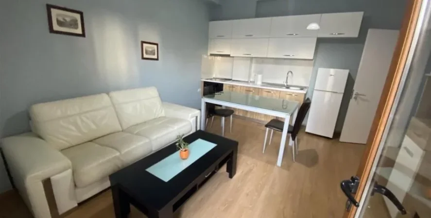 Tirane, jepet me qera apartament 1+1 Kati 2, 55 m² 450 € (ALI DEMI)
