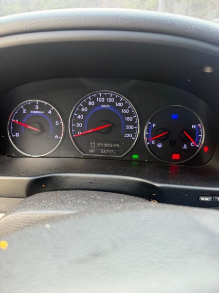 Lezhe, shes makine Hyundai Santa Fe CM Nafte, e bardhë automatik Kondicioner 7.000 €