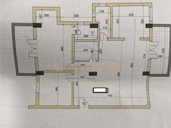 APARTAMENT 2+1+ GARAZH PER SHITJE , MYSLYM SHYRI