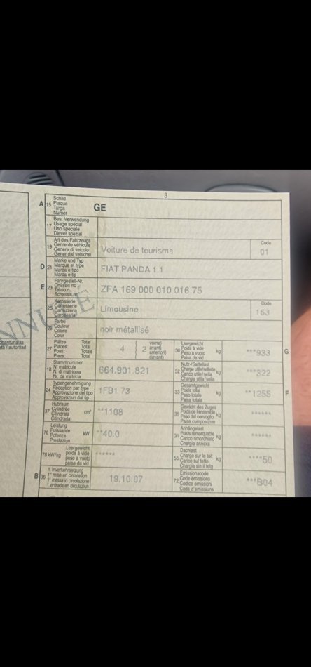 Tirane, shes makine Fiat Benzin, e zeze manuale Kondicioner 1.999 €