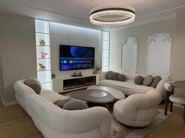 Tirane, shitet apartament 2+1+2 Poste Parkimi, Kati 2, 116 m² (Rruga e Bogdaneve)