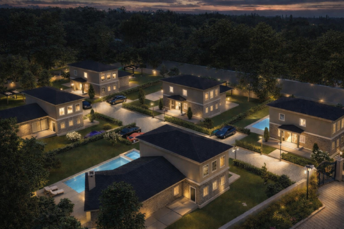 Tirane, shitet Vile 2 Katshe Kati 0, 315 m² (Petrel)