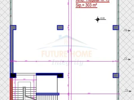 Tirane, jepet me qera ambjent biznesi Kati 1, 303 m² 3.800 € (FUSHA E AVIACIONIT)