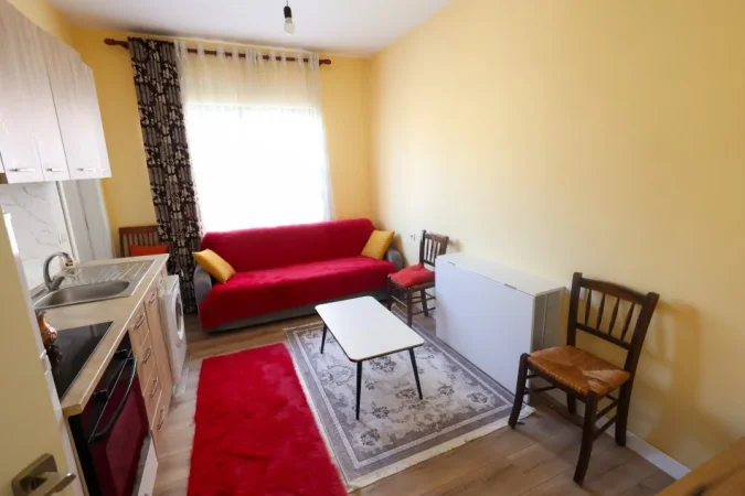 Tirane, jepet me qera apartament 1+1 Kati 4, 62 m² 311 € (Fresku.)