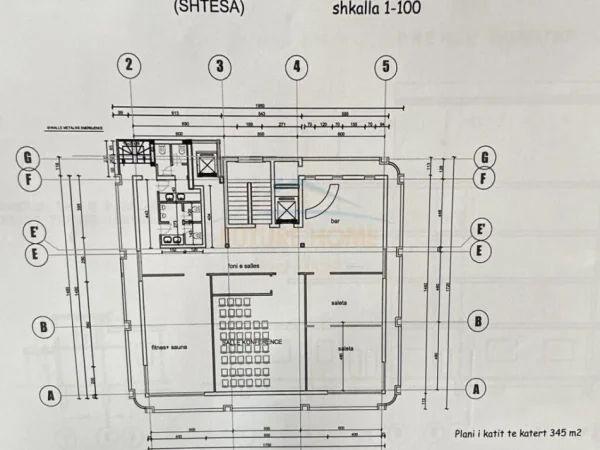 Tirane, jepet me qera ambjent biznesi Kati 0, 2.954 m² 16.000 € (SELITE)