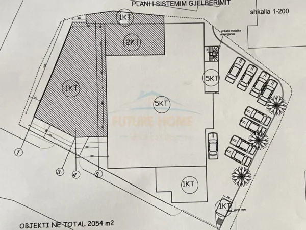 Tirane, jepet me qera ambjent biznesi Kati 0, 2.954 m² 16.000 € (SELITE)