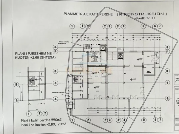 Tirane, jepet me qera ambjent biznesi Kati 0, 2.954 m² 16.000 € (SELITE)