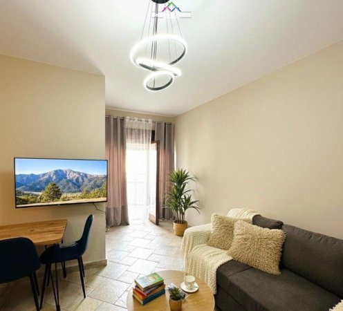 Tirane, jepet me qera apartament 1+1 Kati 15, 50 m² 550 € (Qender)