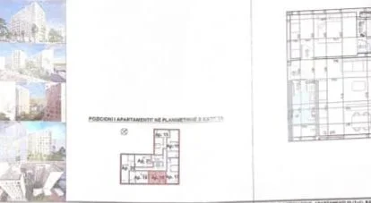 Tirane, shitet apartament 1+1+Ballkon Kati 3, 62 m² 89.000 € (ASTIR)