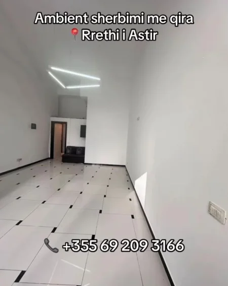 Tirane, jepet me qera ambjent biznesi Kati 0, 35 m² 400 € (Rrethi Astirit)