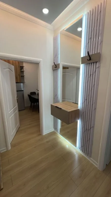 Tirane, jepet me qera apartament 1+1 Kati 6, 62 m² 400 € (Rruga” Shefqet Kuka”)