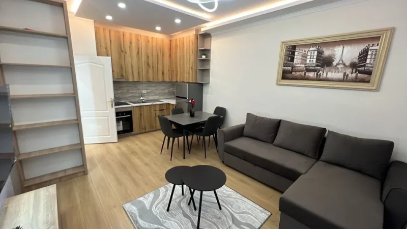 Tirane, jepet me qera apartament 1+1 Kati 6, 62 m² 400 € (Rruga” Shefqet Kuka”)