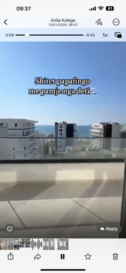 Durres, shitet apartament+verande | Penthouse 2+1+Aneks+Ballkon Kati 8, 830.000 € (Qerret)