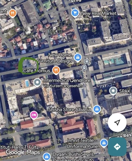 Jepet me qera apartament 1+1 Kati 1, 65 m², me 1 post parkimi ne -1, 90.000 LEK Brutto (Rruga Panorama Residenca Quartum)