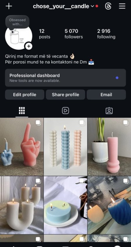 Shiten Faqe ne instagram