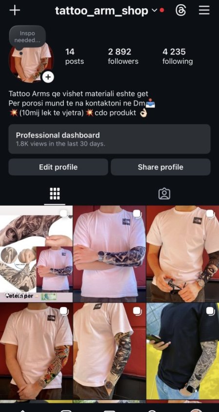 Shiten Faqe ne instagram