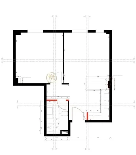 Tirane, jepet me qera apartament 1+1 Kati 1, 65 m² 900 € (Don Bosko)