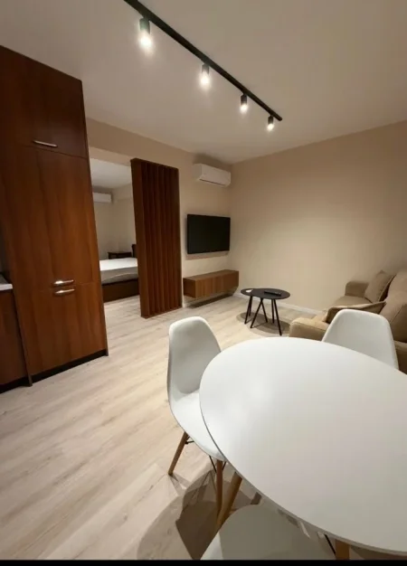 Tirane, jepet me qera apartament 2+1 Kati 1, 55 m² 500 € (Oxhaku)