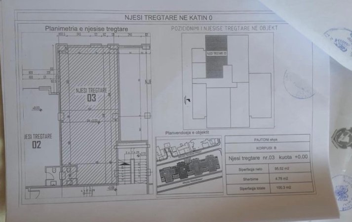 Tirane, jepet me qera zyre Kati 0, 100 m² 1.000 € (JORDAN MISJA)