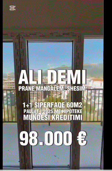 Tirane, shitet apartament 1+1 , 60 m² 98.000 € 