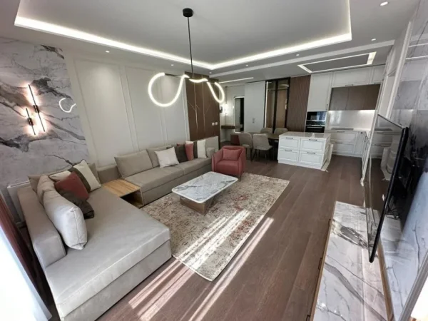 Tirane, jepet me qera apartament 2+1+Ballkon Kati 6, 90 m² 1.700 € (Rruga Kosovareve)