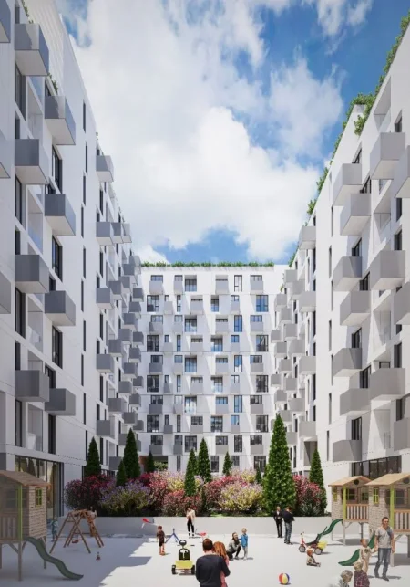 Tirane, shitet apartament 1+1 Kati 1, 84 m² 125.700 € (Rruga Frederik Shiroka)