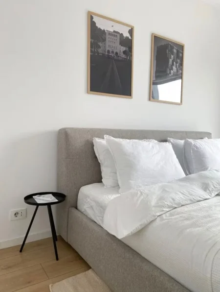 Tirane, jepet me qera apartament 1+1 Kati 1, 65 m² 900 € (stacioni trenit)