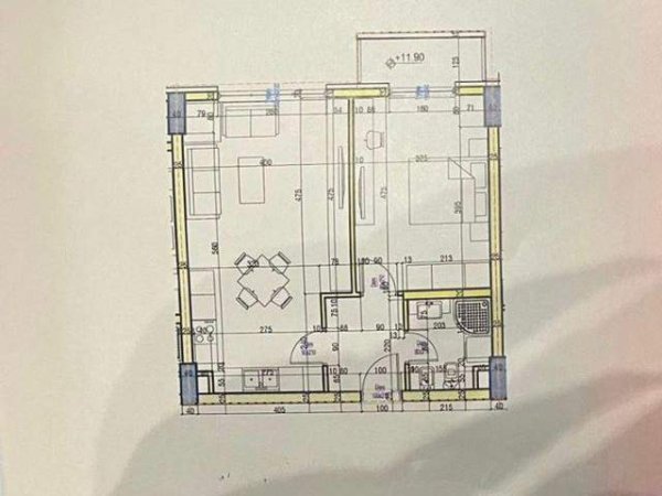 Tirane, shitet apartament 1+1+BLK Kati 3, 726 m² 70.000 Euro (Bulevardi Kashar-Tirane)