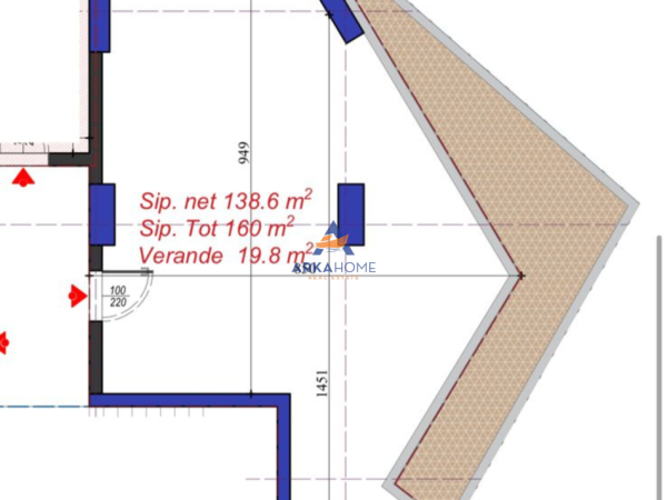 Tirane, shitet ambjent biznesi Kati 1, 160 m² 400.000 € 