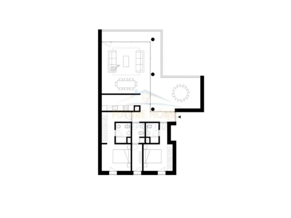 Tirane, shitet apartament 2+1+3+2 Poste Parkimi Kati 4, 156 m² 350.000 € (By Long Hill Residence)