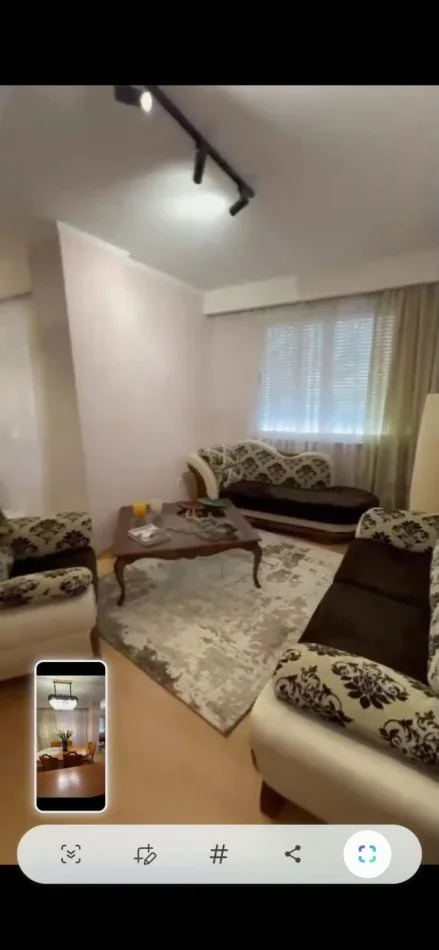 Tirane, jepet me qera apartament 2+1+Ballkon Kati 8, 120 m² 500 € (Astir)