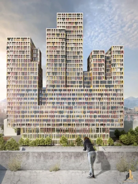 Tirane, shitet apartament 1+1 Kati 6, 87 m² 144.870 € (Zogu i Zi)