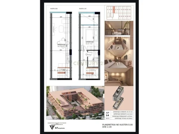 Durres, shitet apartament 1+1+Ballkon Kati 1, 66 m² 79.000 € (PLAZH DURRES)