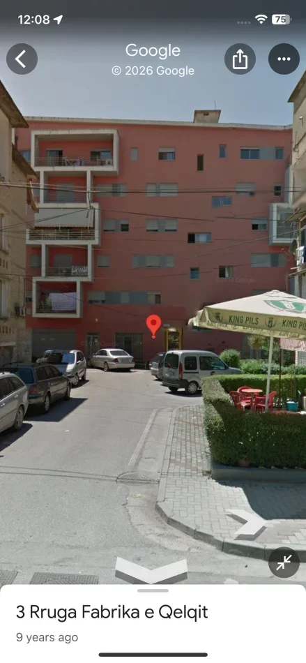 Tirane, jepet me qera apartament 1+1+Ballkon Kati 5, 70 m² 350 € (Rruga e Qelqit)