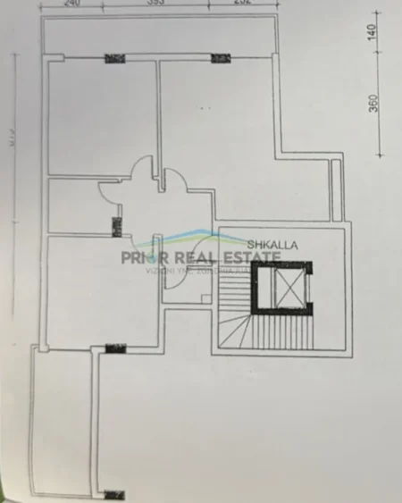 Tirane, shitet apartament 2+1 Kati 6, 124 m² 350.000 € (Stadiumi Dinamo)