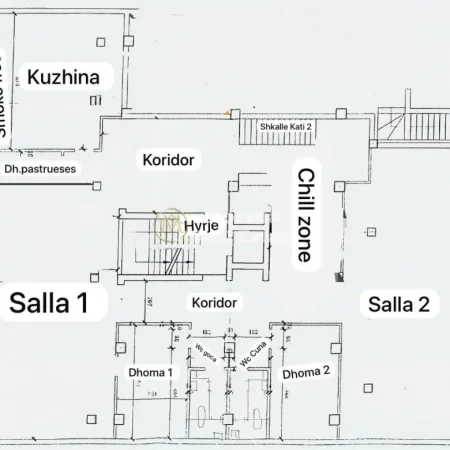 Tirane, jepet me qera ambjent biznesi Kati 2, 652 m² 5.800 € (Rruga e Kavajes)