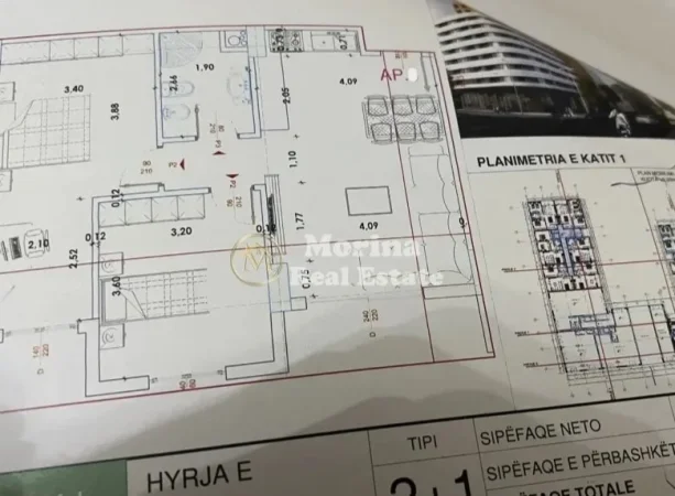 Tirane, shitet apartament 2+1 Kati 1, 94 m² 145.000 € (Yzberisht)