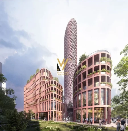 Tirane, shitet apartament 1+1+Ballkon Kati 13, 113 m² 226.800 € (LANA RIVERSIDE RESIDENCE)