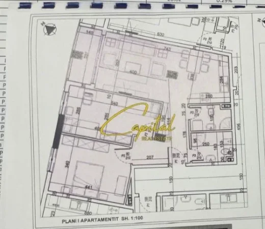 Tirane, shitet apartament 2+1 Kati 3, 99 m² 198.700 € (DON BOSKO)