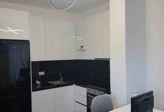 Tirane, jepet me qera apartament 1+1 Kati 4, 65 m² 650 € (stacioni i trenit)