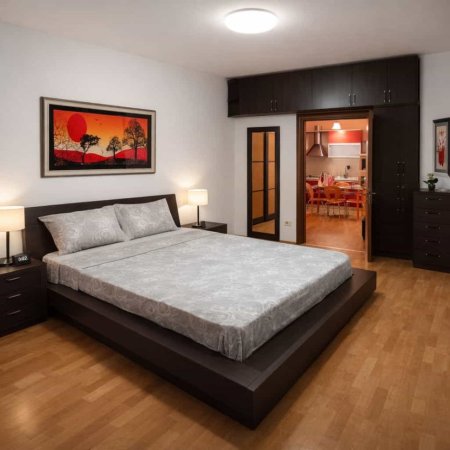 Tirane, jepet me qera apartament 1+1 Kati 4, 65 m² 600 € (Rruga Frederik Shiroka)