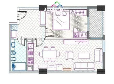 Tirane, shes apartament 1+1 Kati 1, 73 m² 147.000 € (Rruga Rreshit Petrela)