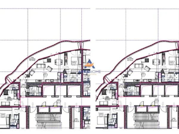 Tirane, shitet apartament 1+1+Ballkon Kati 14, 609.529 € 