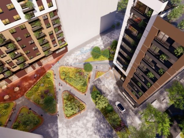 Tirane, shitet apartament 1+1+Ballkon Kati 8, 73 m² 101.066 € (Fusha Aviacionit)